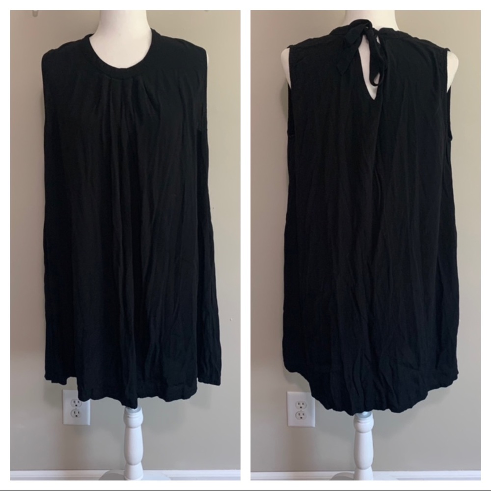 Masai Halter High Neck Tie Swing Dress